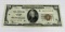 1929 Federal Reserve $20 Bank Note- Chicago Illinois