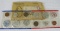 1960 P & D Silver Mint UNC Sets in Original Envelope
