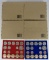 Lot (4) 2009 P & D US Mint (36 Coin) Sets w/ Dollars