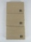 Lot (3) Sealed 2007 P & D US Mint (28 Coin) Sets w/ Dollars