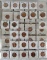 Estate Fresh Lot (180) 1913 - 1995 US Lincoln .01 Cents Pennies w/ Proofs
