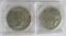 1926-S & 1928-S Peace Silver Dollars