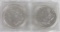 1884-O & 1900 Morgan Silver Dollars
