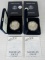 Lot (2) 2000 US Silver Eagle Bullion Coins MIB .999