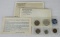 Lot (2) 1965 P Special Mint Sets w/ 40% Clad Silver in Original Envelope