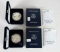 Lot (2) 2003 US Silver Eagle Bullion Coins MIB .999