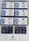 Complete Run (6) 2001 - 2006 US Proof Sets w/ State Quarters MIB