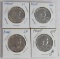 1961, 1962, 1963, 1964 Proof Silver Half Dollars