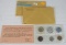 Lot (2) 1962 P Silver Mint Proof Sets in Original Envelope