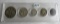 1947 US Silver Coin Set in Whitman Holder (Uncirculated)