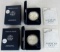 Lot (2) 2003 US Silver Eagle Bullion Coins MIB .999