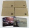 Lot (4) 2007 P & D US Mint (28 Coin) Sets w/ Dollars