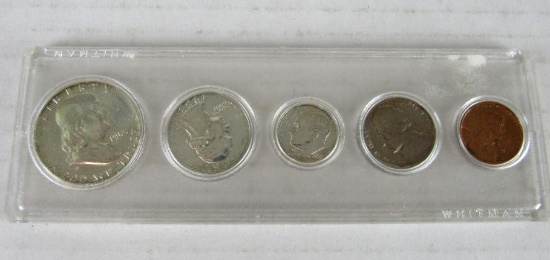 1953 US Silver Proof Coin Set in Whitman Holder