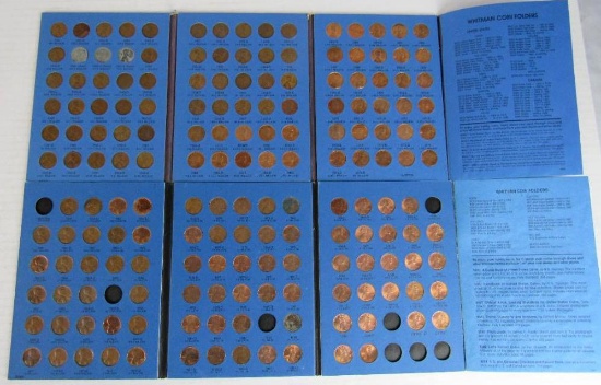 (2) Near Complete US Lincoln Cents Penny Collections
