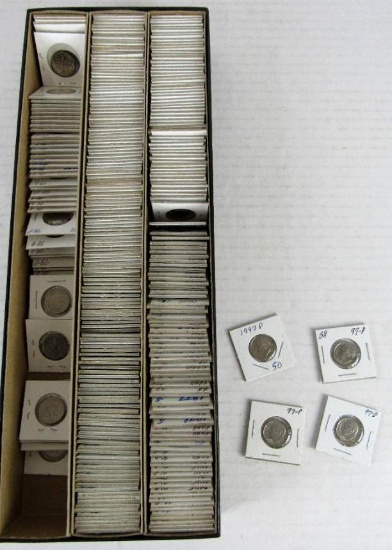 Huge Collector Box (300+) 1965 - 1999 US Roosevelt Dimes .10 w/ Proofs