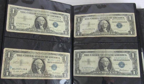 Estate Album US Currency / Notes (Silver Cert, $2.00 Bills Etc)