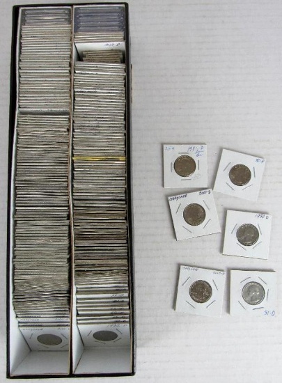 Huge Estate Lot (200) 1980 - 2004 US Washington .25 Quarters w/ Lots of State Quarters