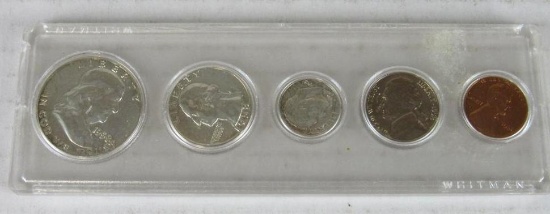1958 US Silver Mint Set in Whitman Holder