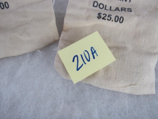 1999 P & D ($50.00 Face) Sealed Mint Bags of US Dollars