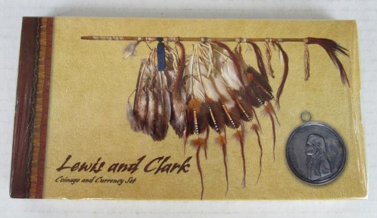 2004 Lewis and Clark US Mint Silver Coin & Currencey Set (Sealed)