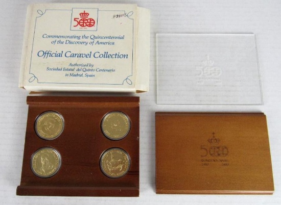1992 Caravel Coin Collection "Discovery of America" Box Set