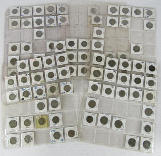 Lot (95) Buffalo & V Nickels