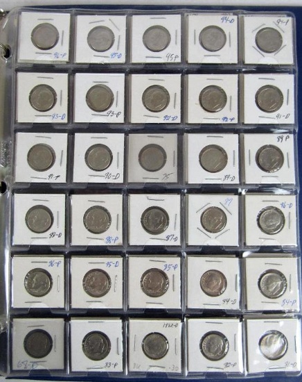 Estate Fresh Lot (69) 1965 - 2002 US Roosevelt .10 Dimes