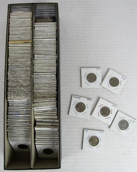 Huge Estate Lot (200) 1980 - 2004 US Washington .25 Quarters w/ Lots of State Quarters