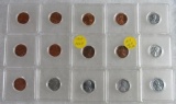 Group High Grade Lincoln Wheat Cents