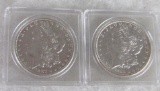 1887-S & 1890-S Morgan Silver Dollars