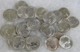 Lot (22) Silver Washington Quarters High Grade ($5.50 Face)