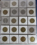 Estate Fresh Lot (85) 1971 - 2004 US Kennedy .50 Half Dollars w/ Gold Tone