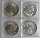 1922, 1922, 1923, 1924 Peace Silver Dollars