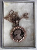 Beautiful 2000 US Silver .999 Milennium Pendant