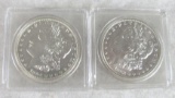 1883-O & 1904-O Morgan Silver Dollars
