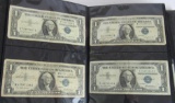 Estate Album US Currency / Notes (Silver Cert, $2.00 Bills Etc)