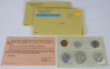 Lot (2) 1961 P Silver Mint Proof Sets in Original Envelope