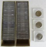 Estate Fresh Lot (57) 1971 - 2000 US Kennedy .50 Half Dollars