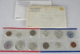 Lot (2) 1962 & 1964 P& D Silver Mint UNC Sets in Original Envelope