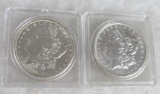 1887 & 1889 Morgan Silver Dollars