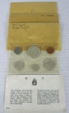 Lot (3) 1965 Canadian Silver Mint Sets in Original Envelope