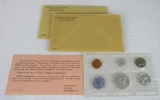 Lot (2) 1961 & 1962 P Silver Mint Proof Sets in Original Envelope