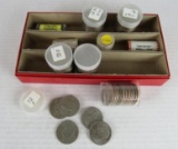 Huge Lot (9 Rolls) US Dollar Coins ($190.00 Face) Ike, Sacagawea, & Martin Van Buren