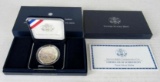 2001 Smithsonian American Buffalo US Silver Proof Bullion Coin MIB .999
