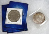 Lot (2) .999 Silver 1 oz. Rounds, Including Beanie Babies