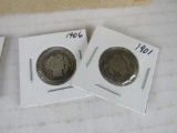 Lot (53) 1892-1916 Silver Barber Dimes