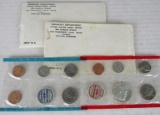 Lot (2) 1968 P & D Mint UNC Sets w/ 40% Clad Silver in Original Envelope