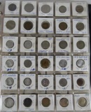 Estate Lot (140) Assorted Vintage Foreign Coins w/ Silver