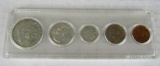 1950 US Silver Mint Set in Whitman Holder