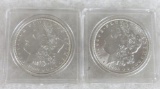 1896 & 1898 Morgan Silver Dollars
